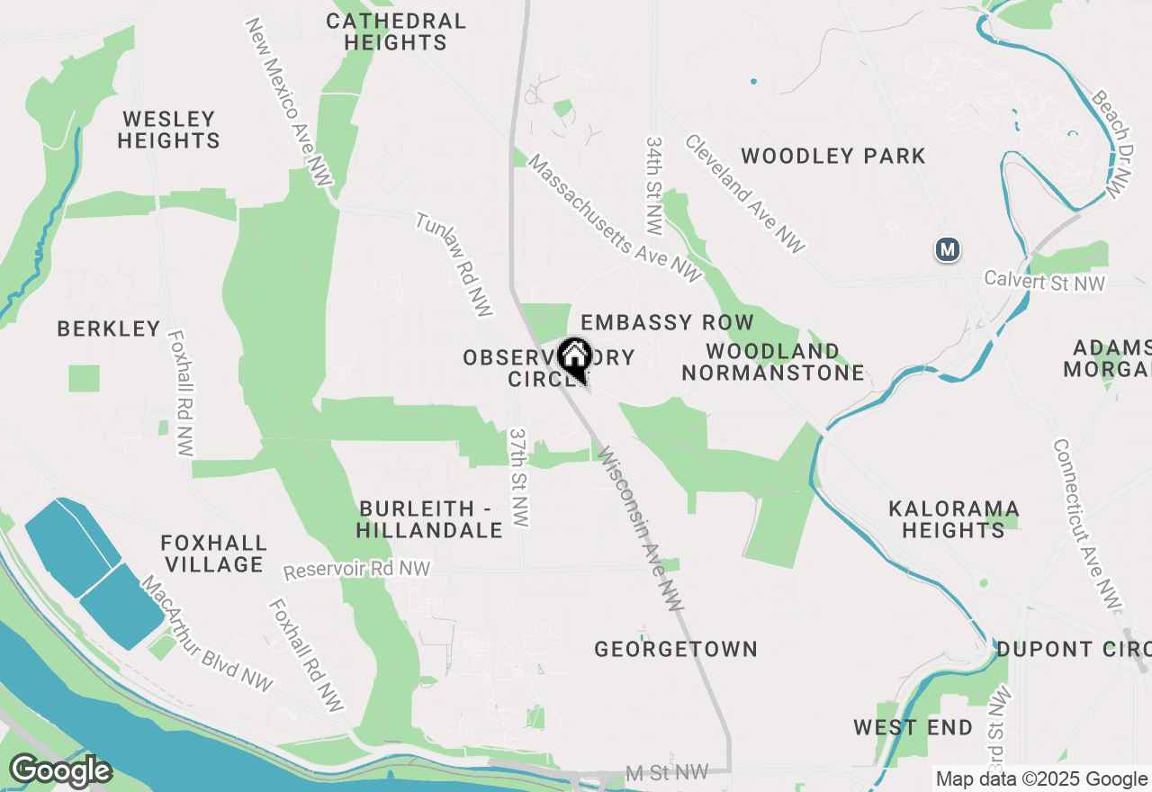 Map of 2141 Wisconsin Avenue Nw #604, Washington, DC 20007