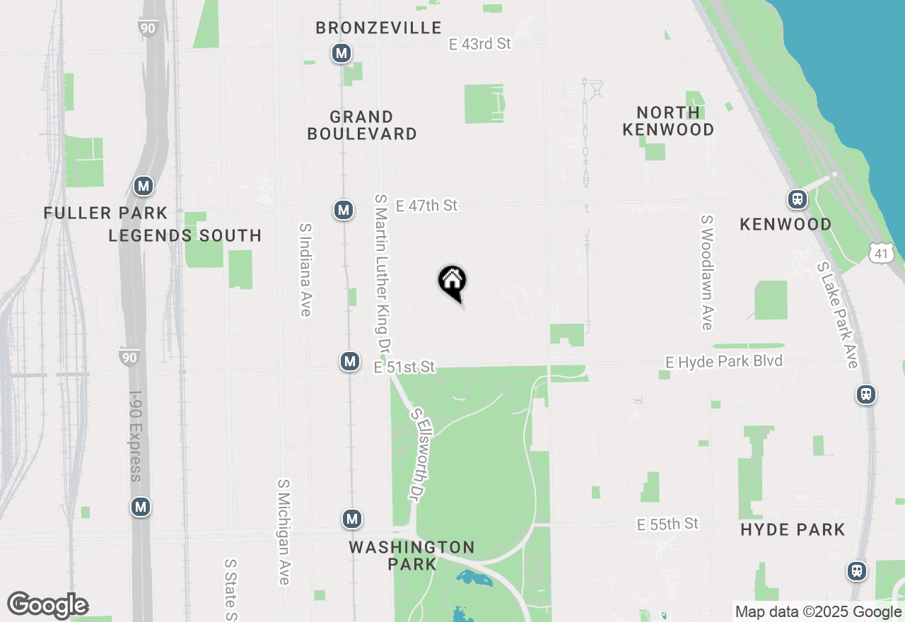 Map of 4939 S Forrestville Avenue #2, Chicago, IL 60615