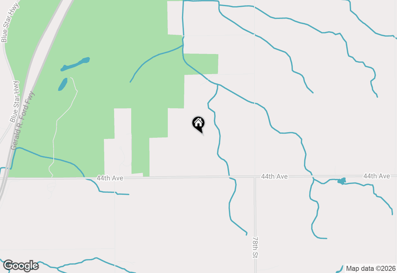 Map of 78720 County Road 376, Coloma, MI 49038