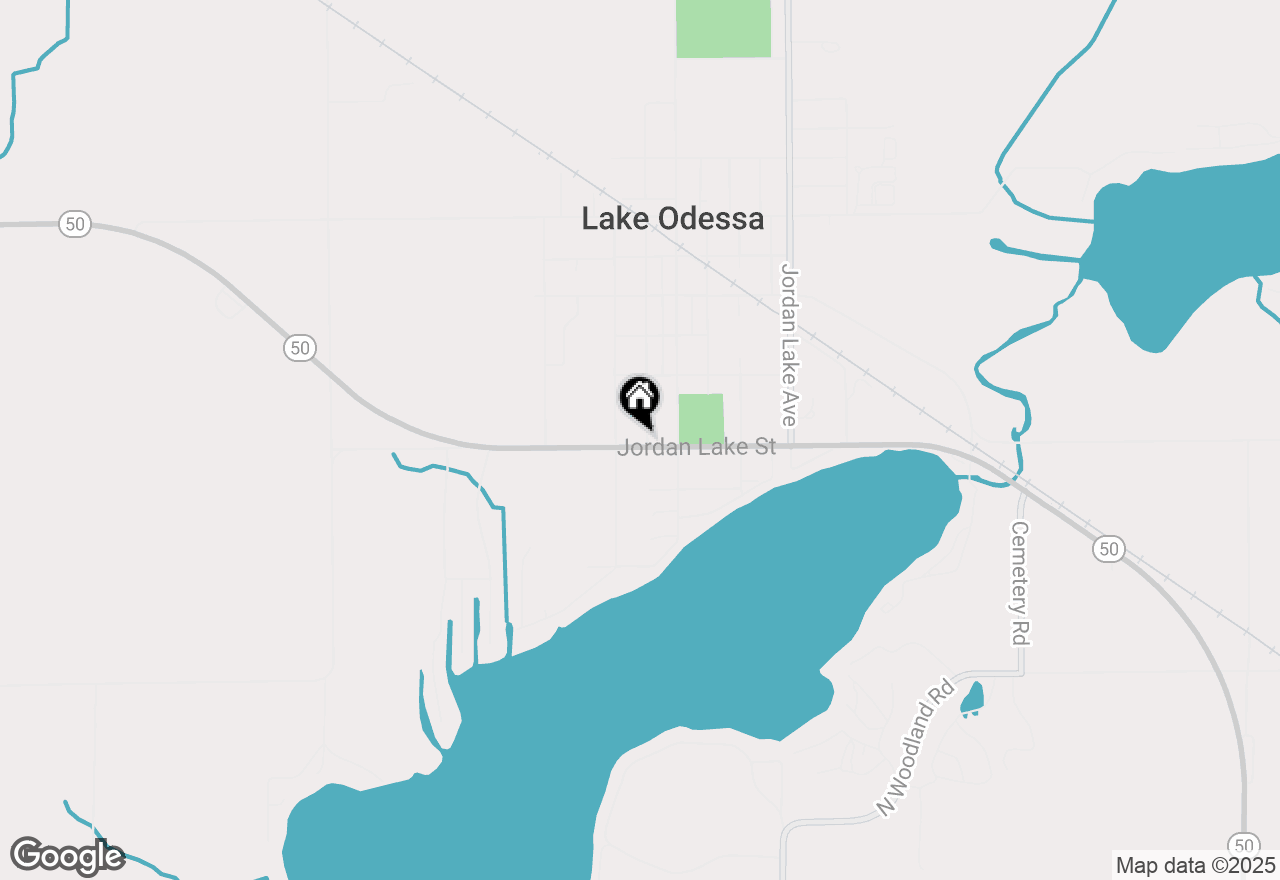 Map of 709 5th Avenue, Lake Odessa, MI 48849