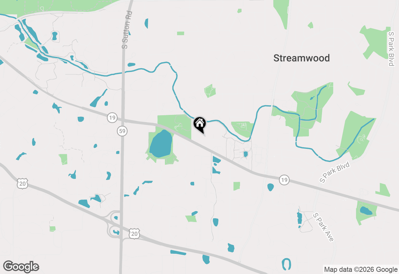 Map of 79 Brookstone Drive, Streamwood, IL 60107
