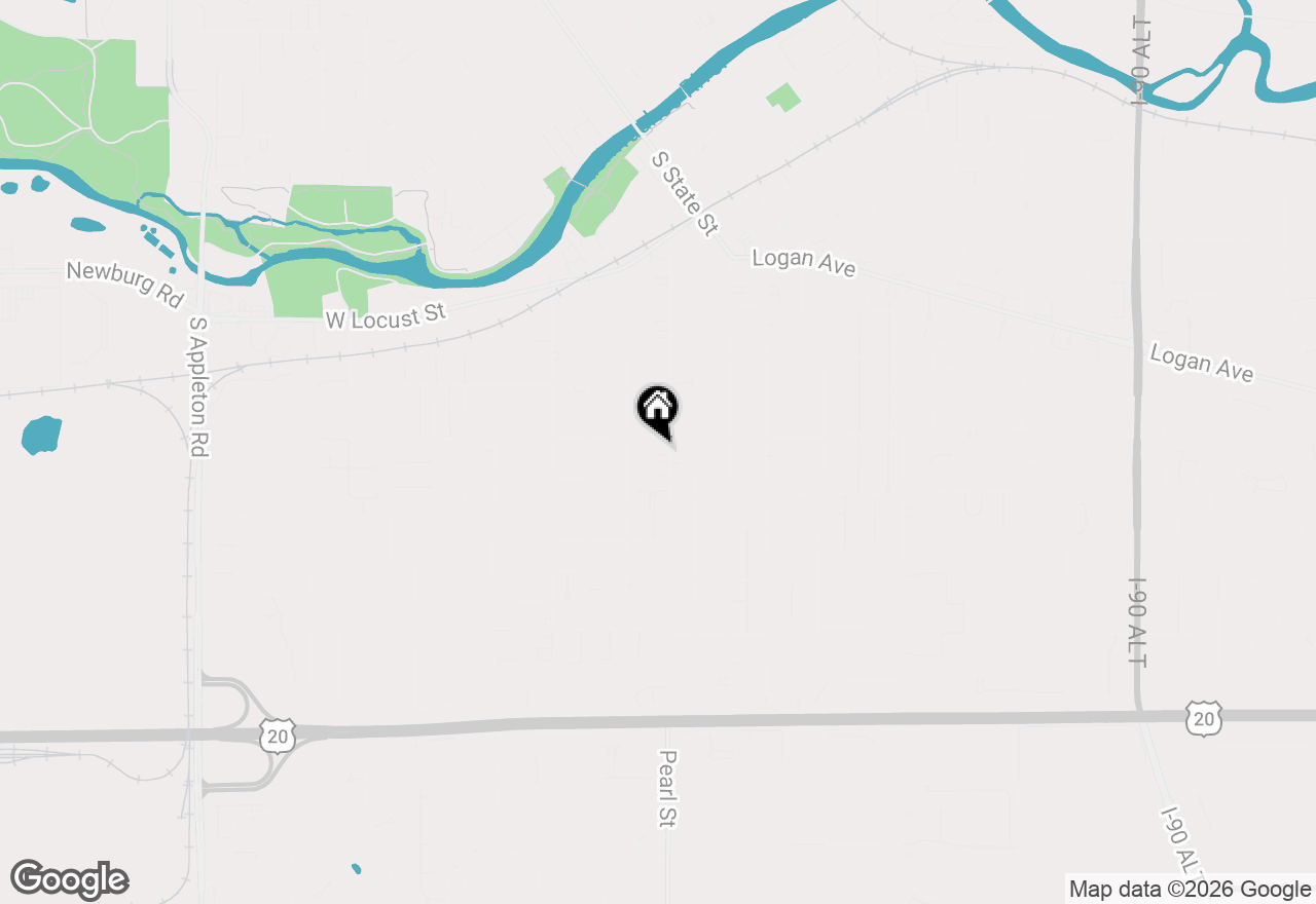 Map of 1111 Pearl Street, Belvidere, IL 61008