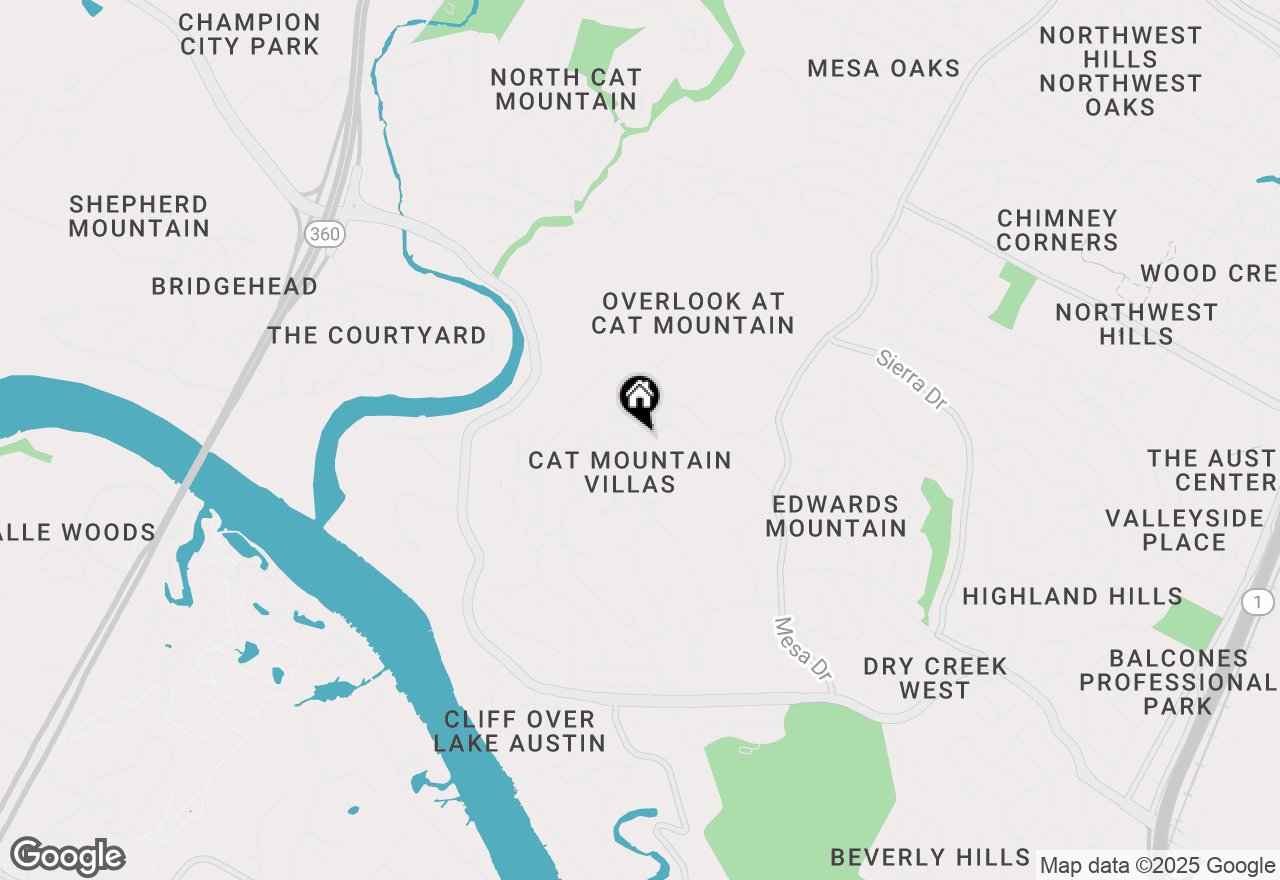 Map of 6201 Mountain Villa Dr, Austin, TX 78731