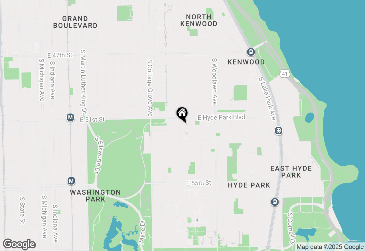 Map of 5126 S Ellis Avenue, Chicago, IL 60615