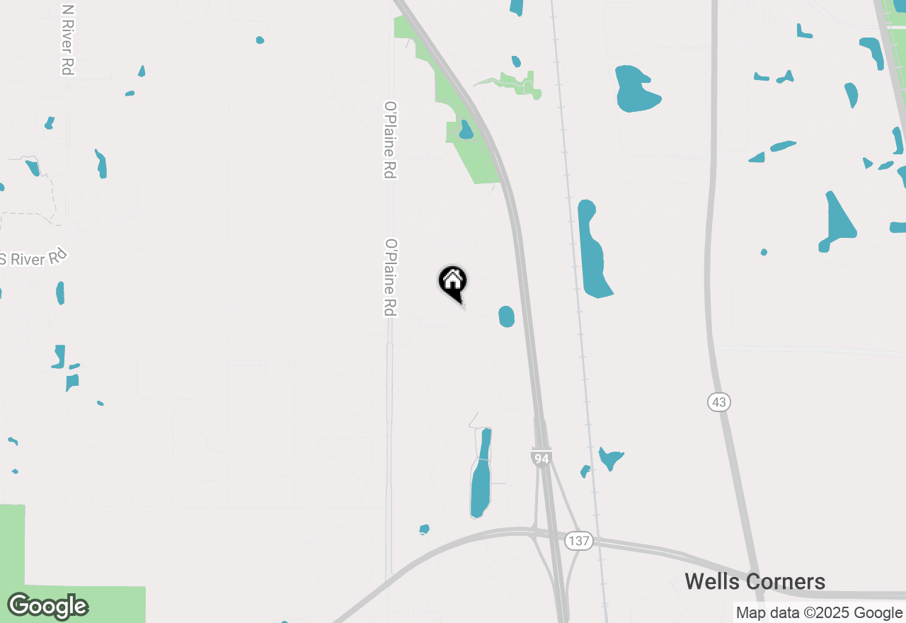 Map of 14332 Towne Trail Drive, Green Oaks, IL 60048