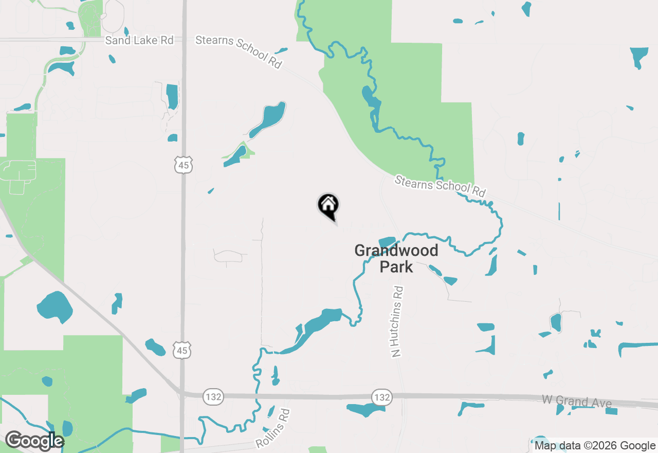 Map of (Address confidential), Gurnee, Illinois 60031