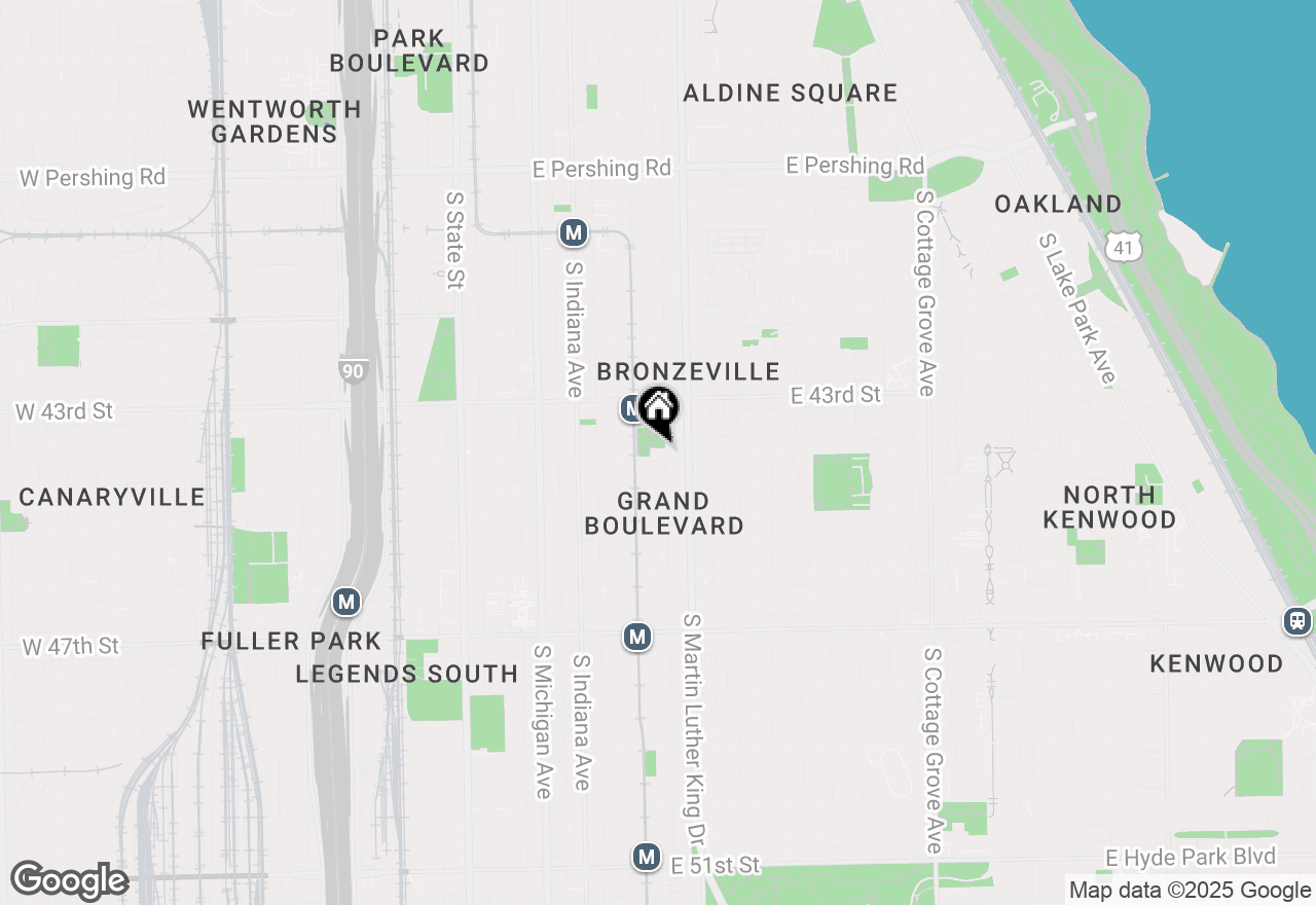 Map of 4355 S Calumet Avenue, Chicago, IL 60653