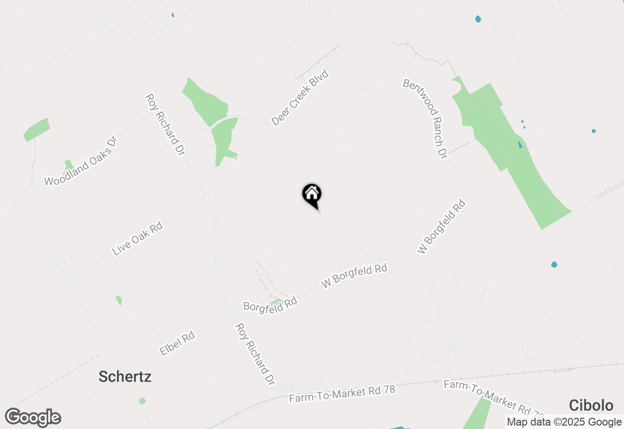 Map of 109 Snowberry Dr Drive, Cibolo, TX 78108