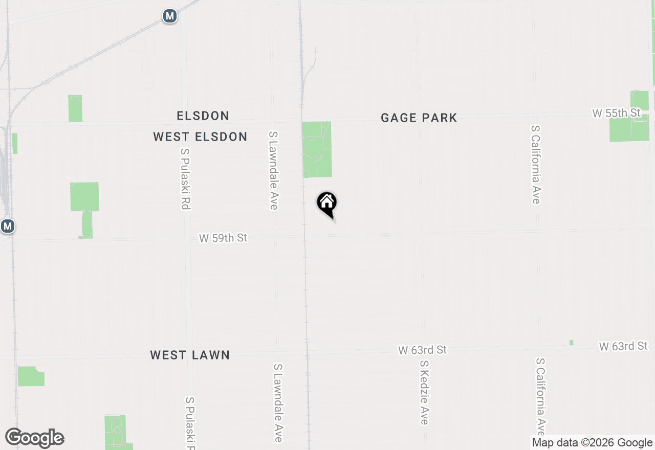 Map of 3511 W 58th Place, Chicago, IL 60629