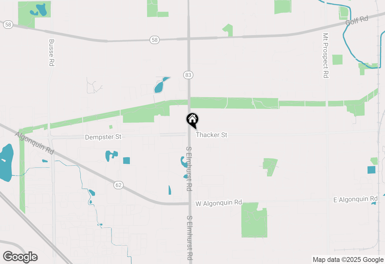 Map of 795 Elmhurst Road, Des Plaines, IL 60016