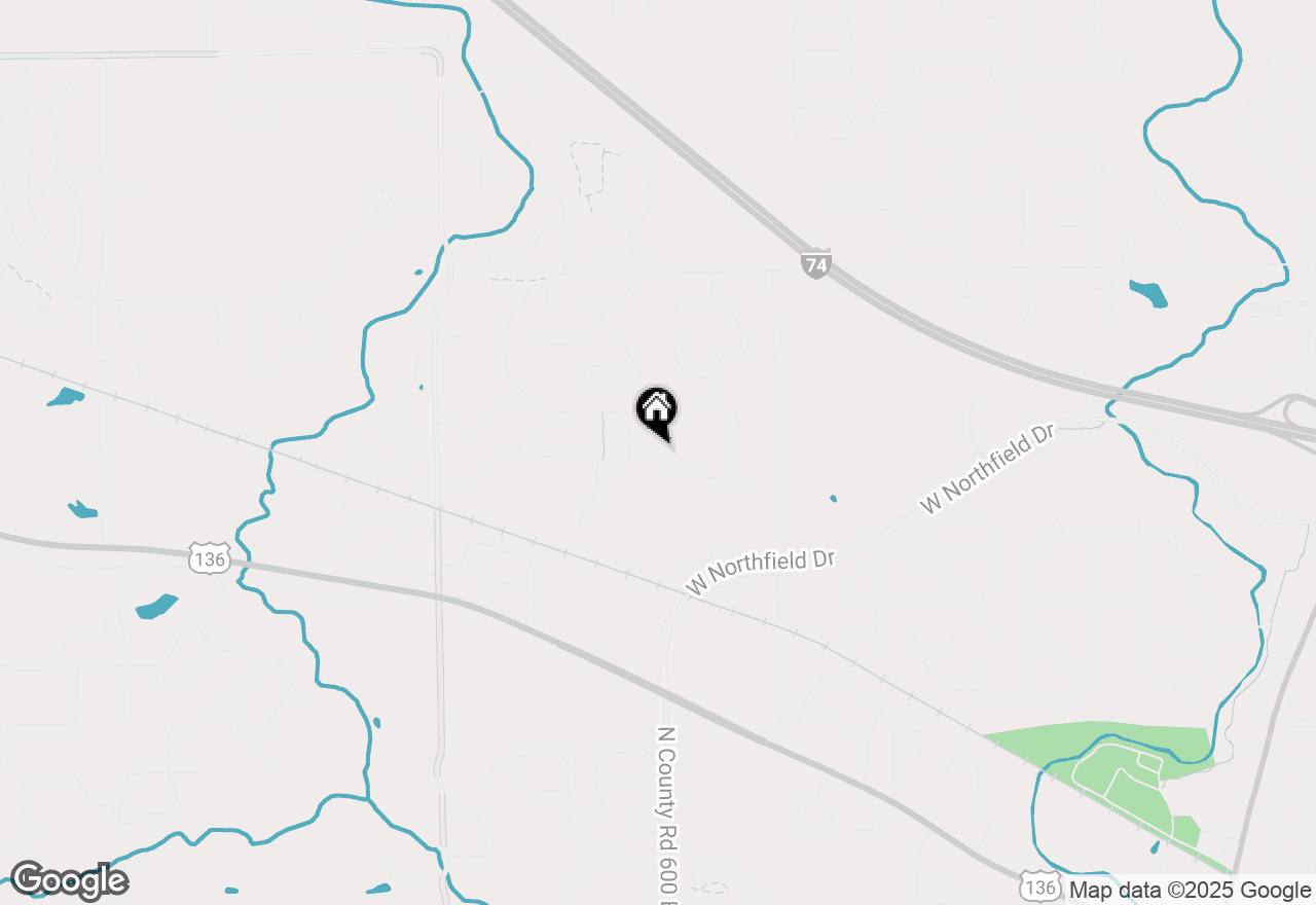 Map of 5990 Flagler Lane, Brownsburg, IN 46112