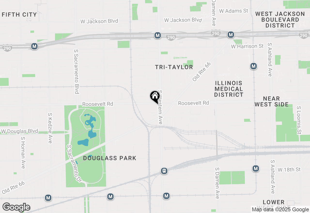Map of 2425 W Roosevelt Road, Chicago, IL 60608