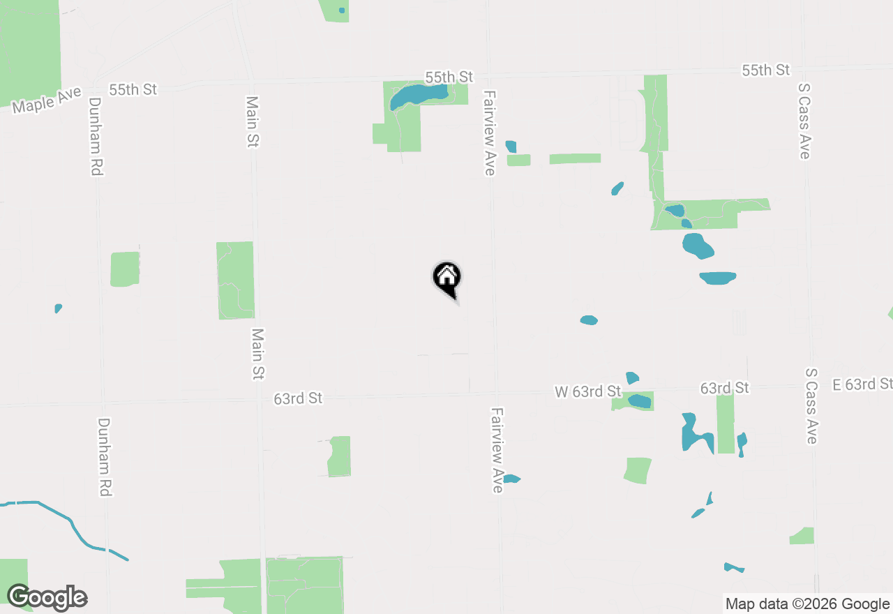 Map of 6029 Grand Avenue, Downers Grove, IL 60516