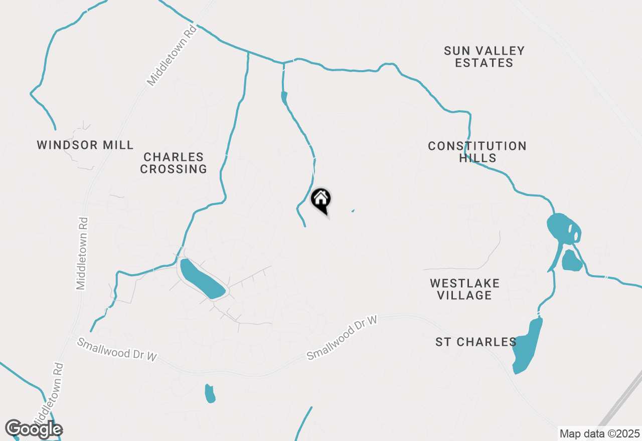 Map of 3063 Moonlight Place, Waldorf, MD 20603