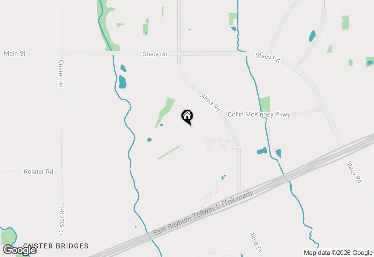 Map of 7312 San Saba Drive, Mckinney, TX 75070