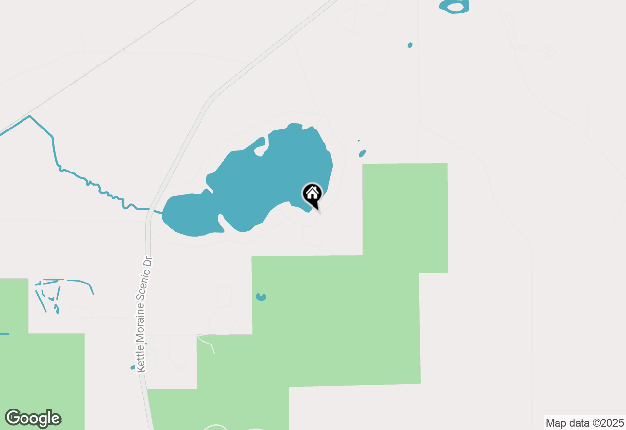 Map of W1260 South Shore Dr, Palmyra, WI 53156