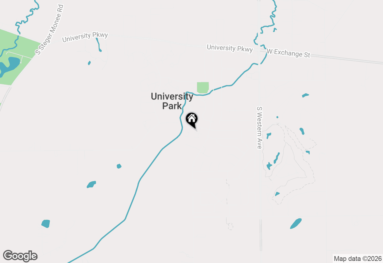 Map of 1008 Sierra Court, University Park, IL 60484