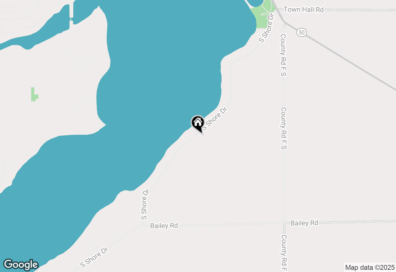 Map of 2350 South Shore Dr, Delavan, WI 53115