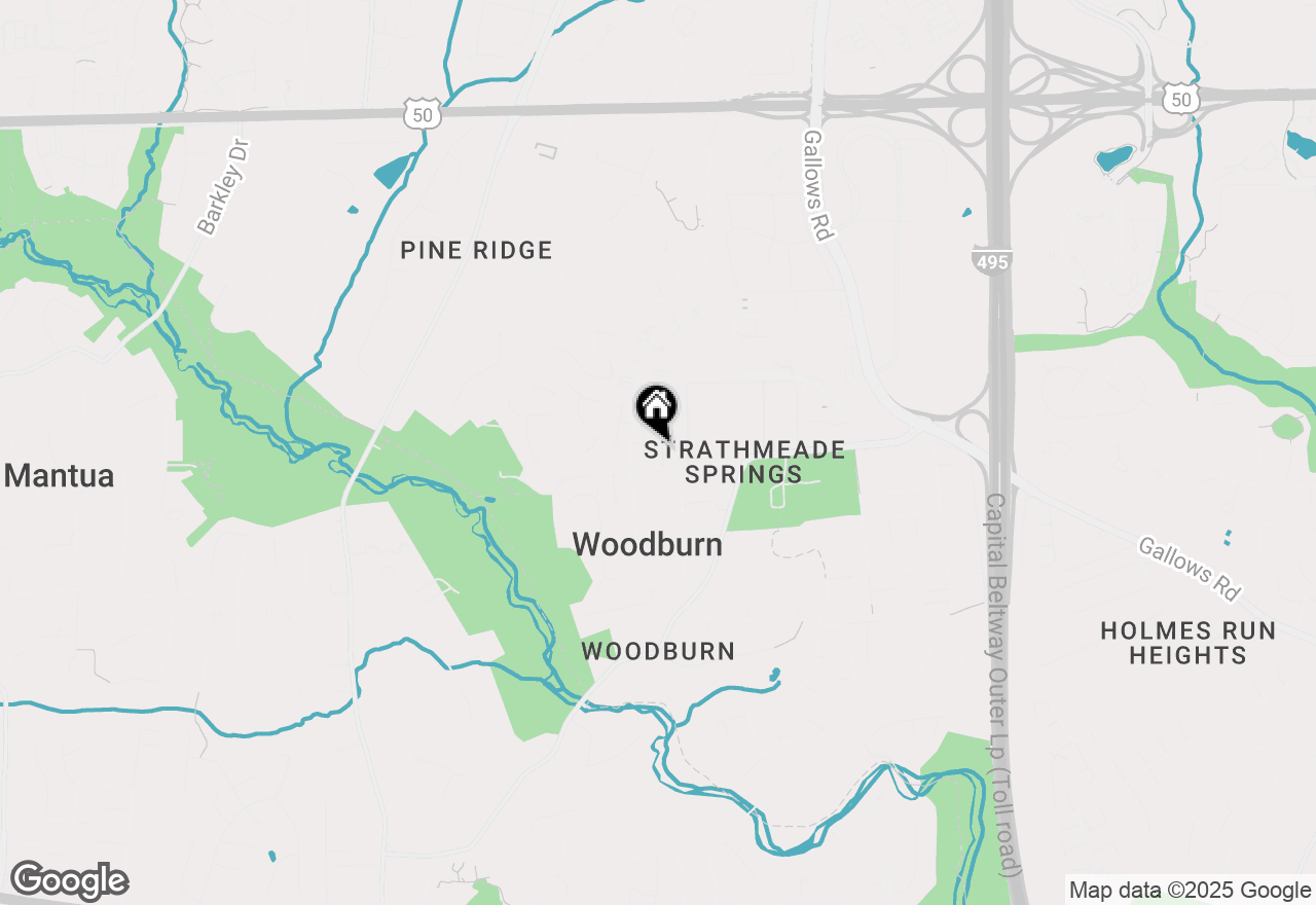Map of 3390 Whipple Court, Annandale, VA 22003