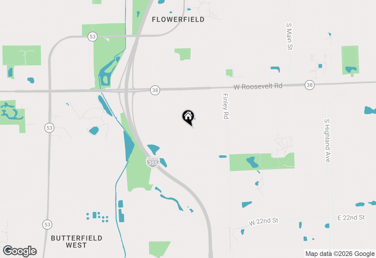Map of 882 Aspen Drive, Lombard, IL 60148