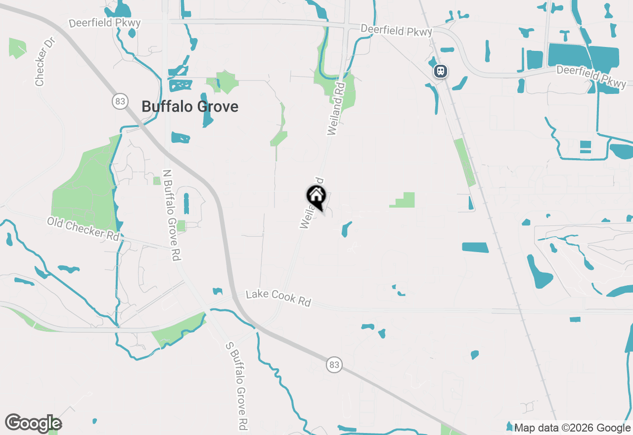 Map of 260 Raymond Road, Buffalo Grove, IL 60089