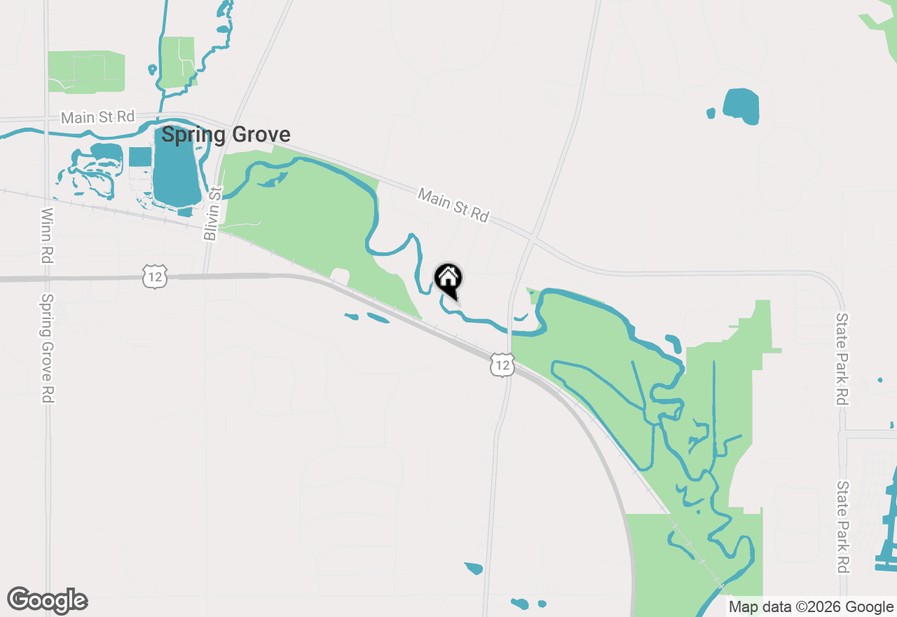 Map of (Address confidential), Spring Grove, Illinois 60081