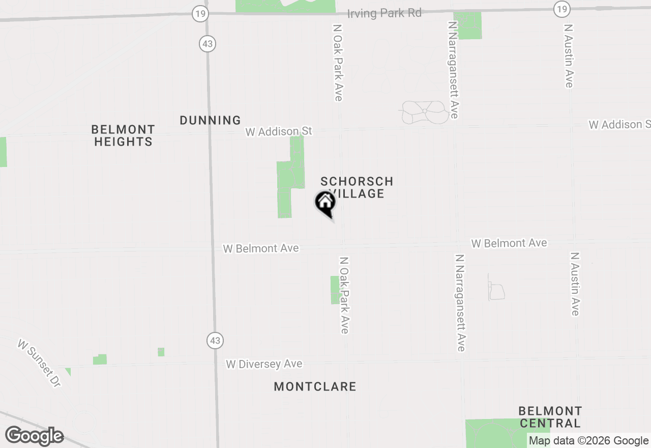Map of 3248 N Newcastle Avenue, Chicago, IL 60634