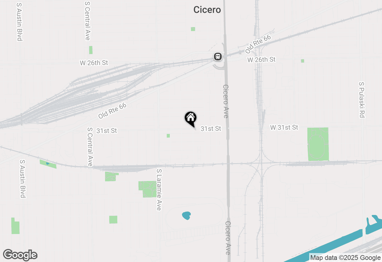 Map of 5003 W 31st Street, Cicero, IL 60804