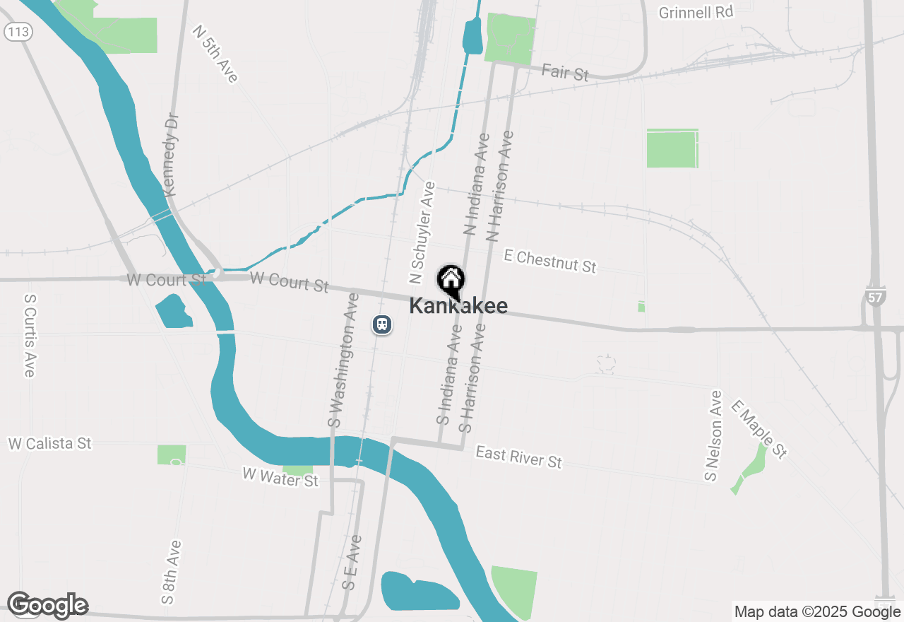 Map of 370 E Court Street, Kankakee, IL 60901