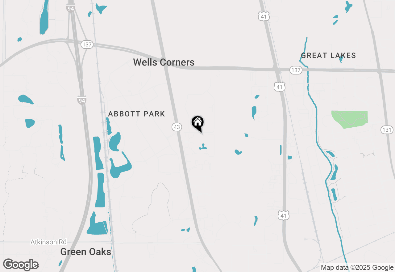 Map of 13200 W Heiden Circle #2105, Lake Bluff, IL 60044