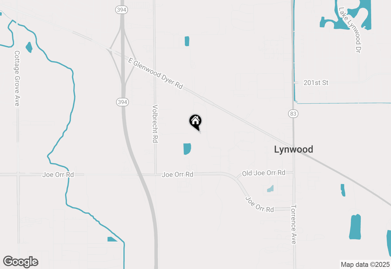 Map of 1815 Covenant Lane, Lynwood, IL 60411