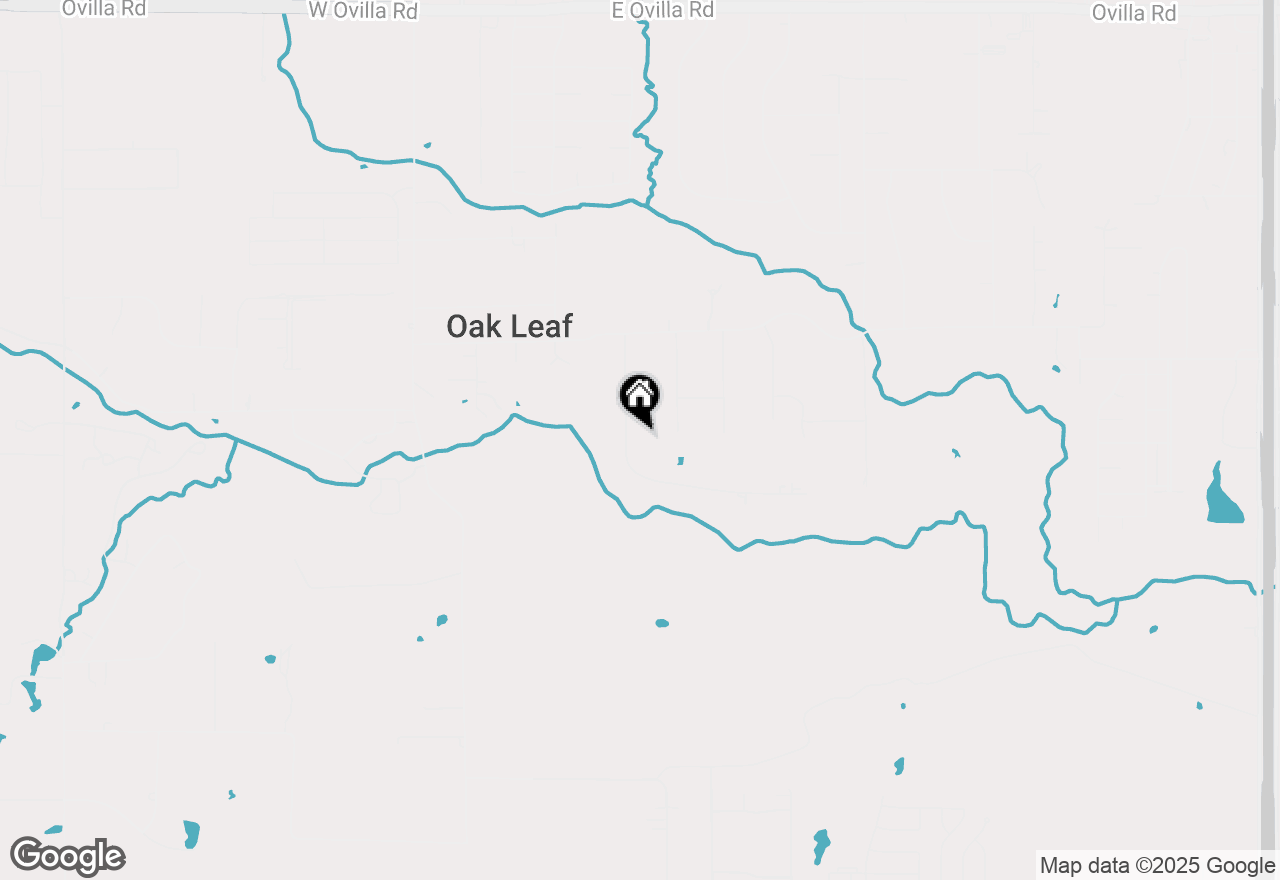 Map of 1936 Willow Bend Drive, Oak Leaf, TX 75154