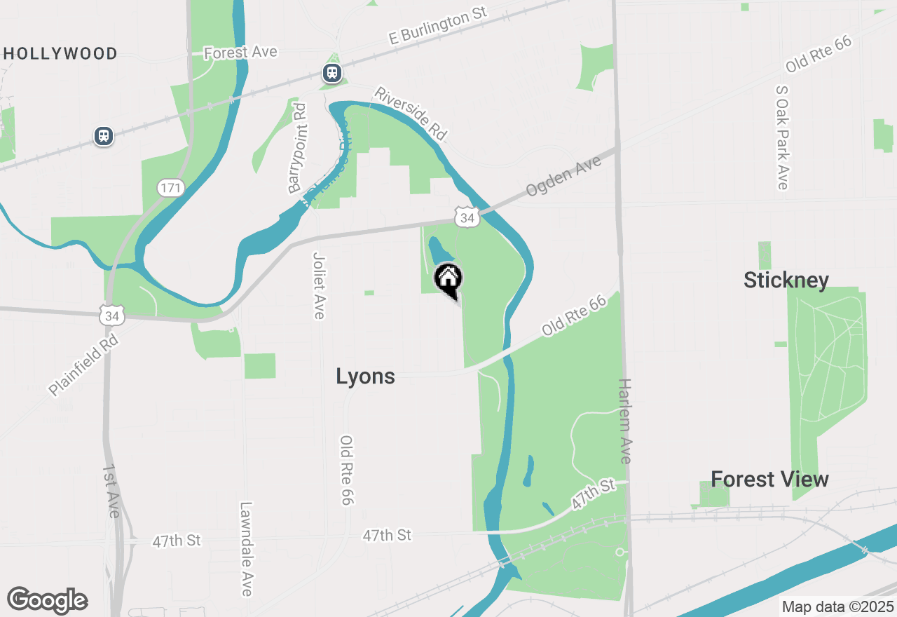 Map of 4121 Maple Avenue, Lyons, IL 60534