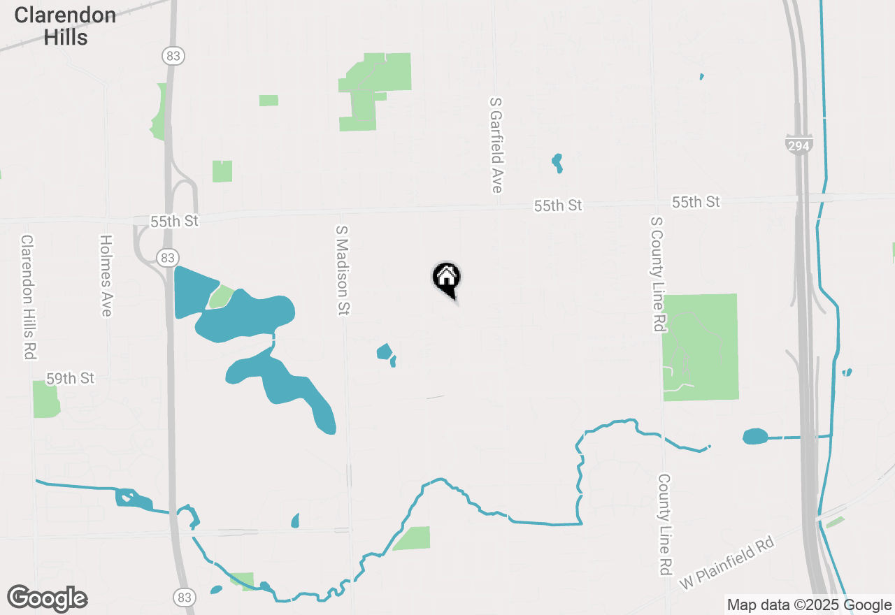 Map of 86 W Kennedy Lane, Hinsdale, IL 60521