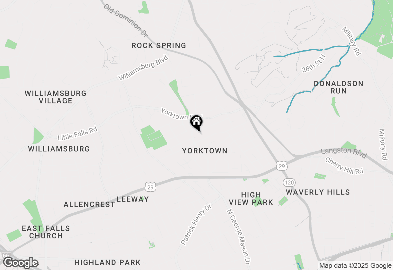 Map of 5059 26th Road N, Arlington, VA 22207