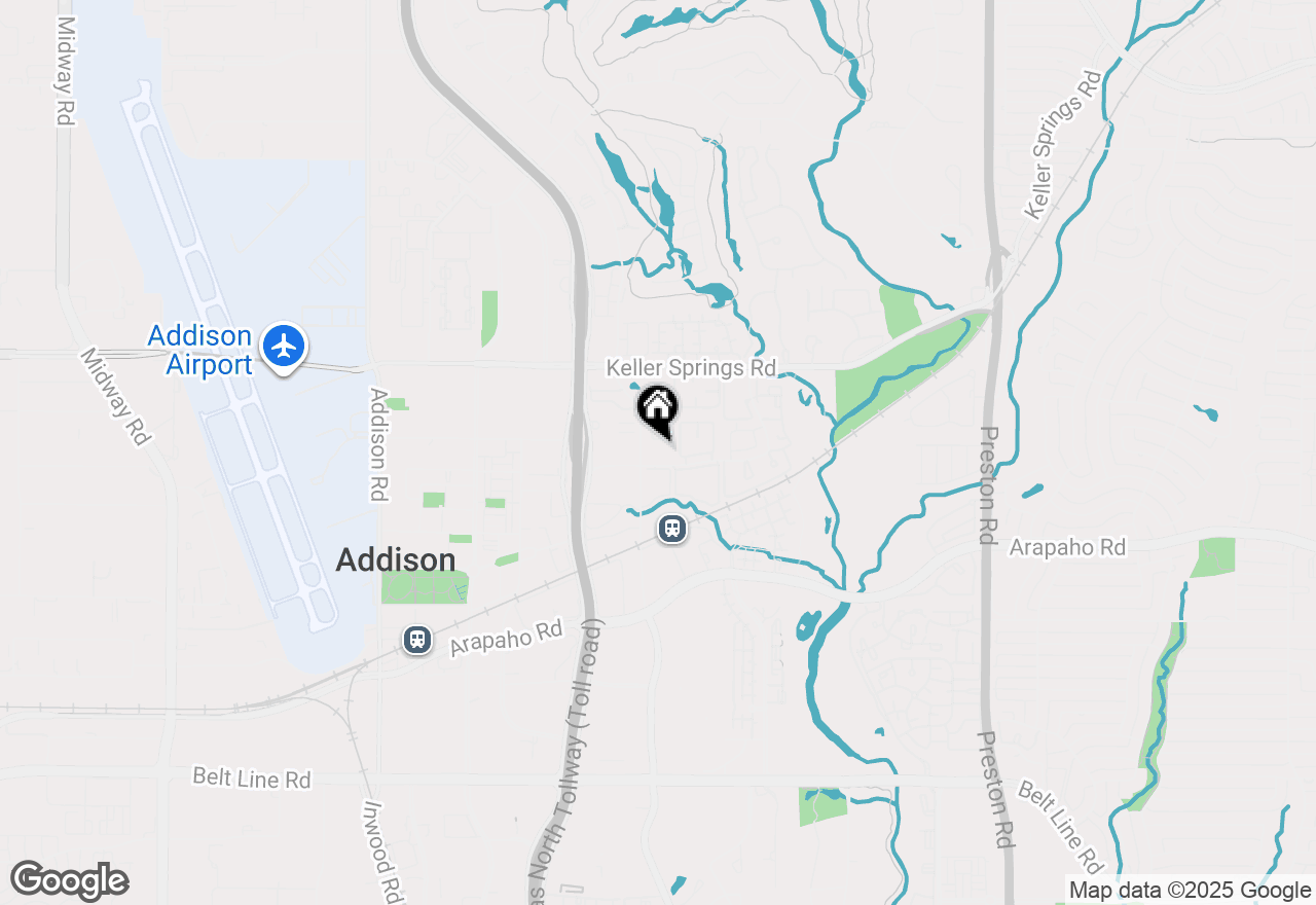 Map of 5325 Bent Tree Forest Drive #1101, Dallas, TX 75248