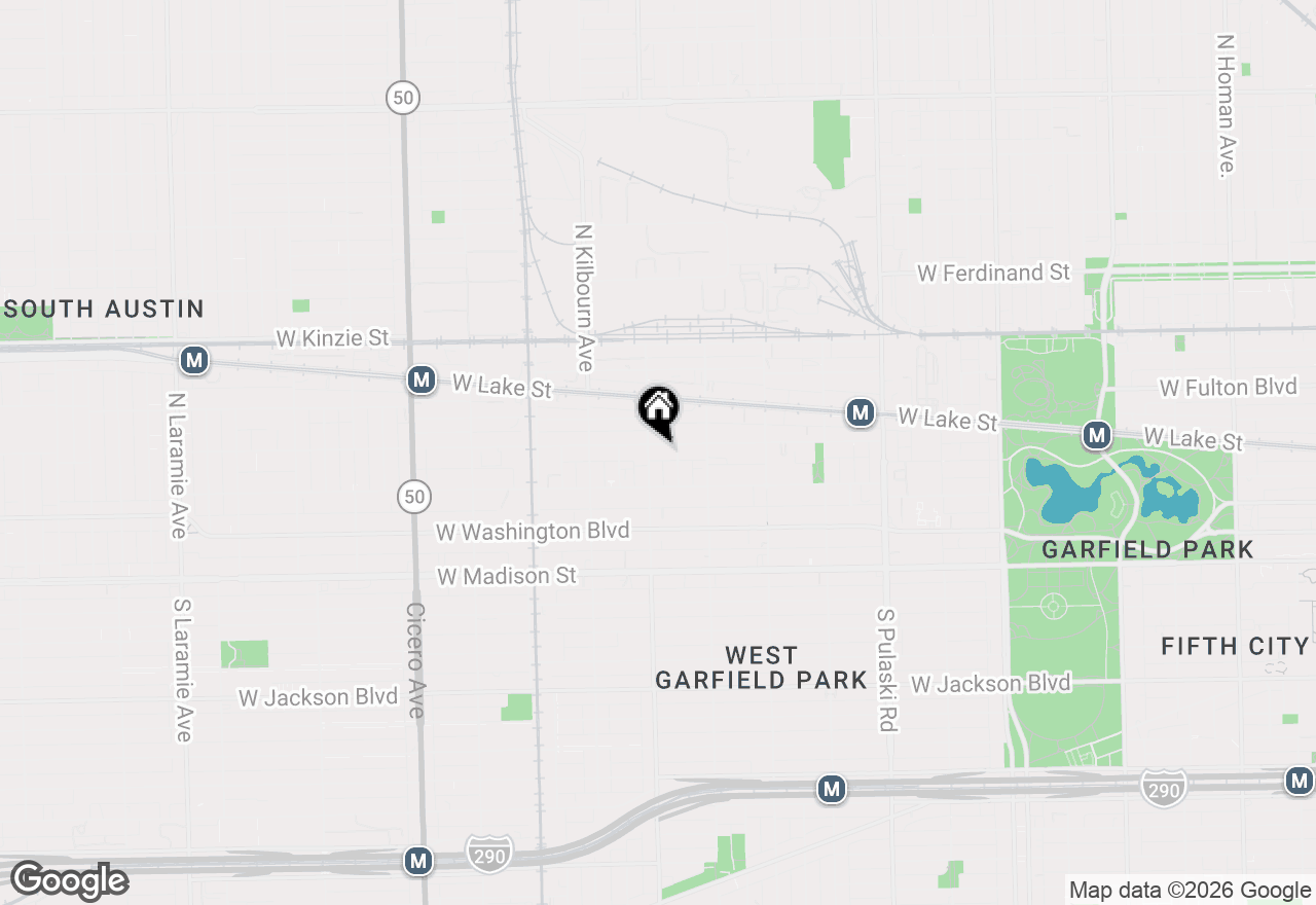 Map of 4351 W Maypole Avenue, Chicago, IL 60624