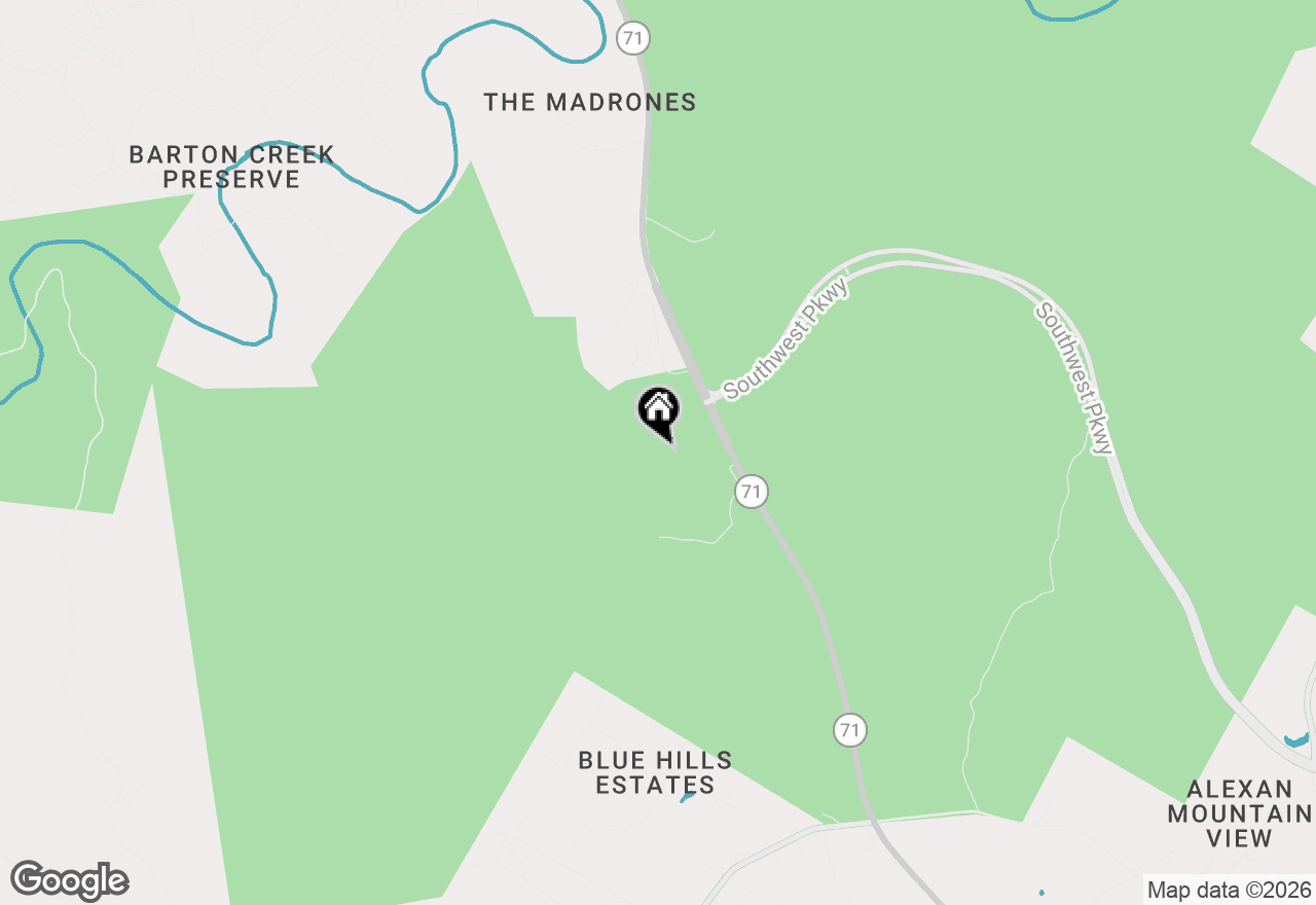 Map of 10500 W Sh 71 #909, Austin, TX 78736