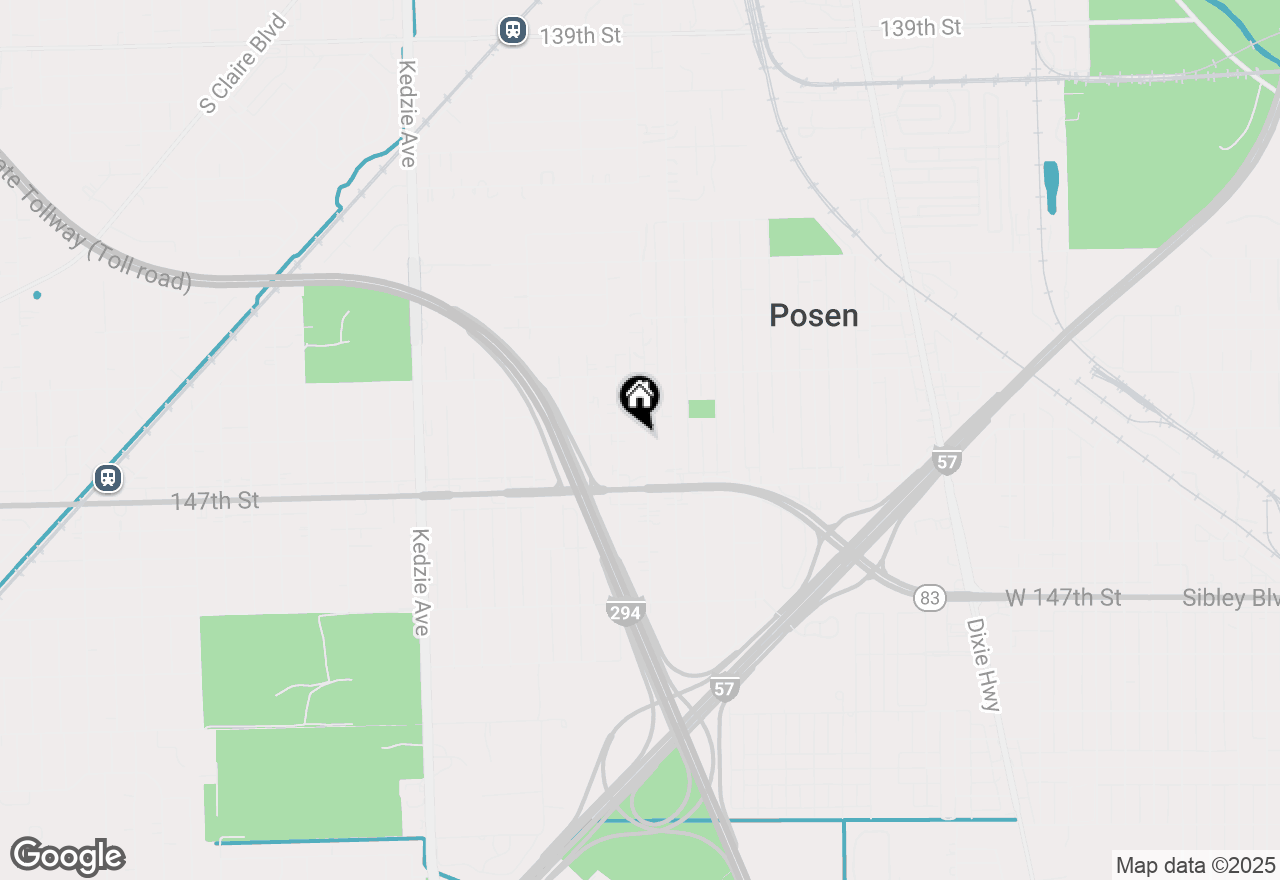 Map of 14606 S California Avenue, Posen, IL 60469