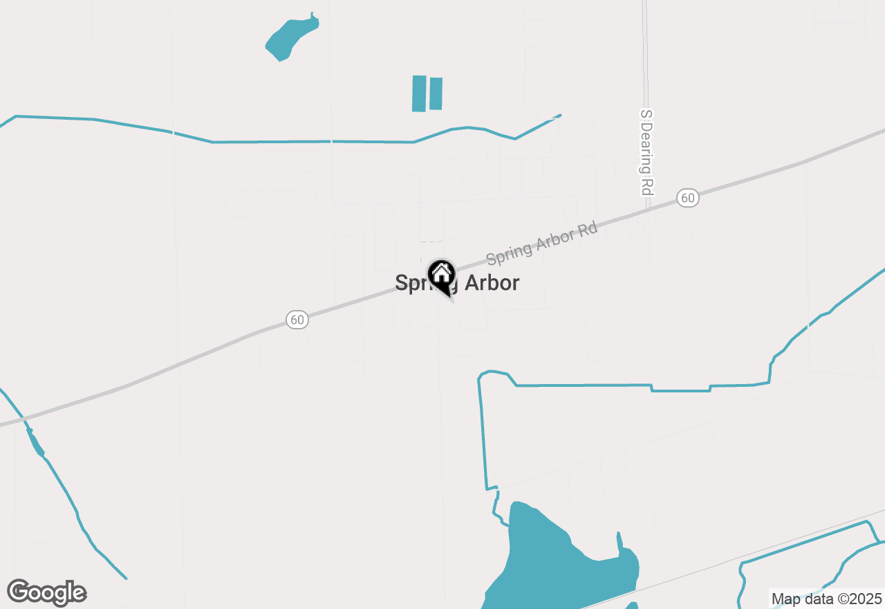 Map of 121 Teft Road, Spring Arbor Twp, MI 49283