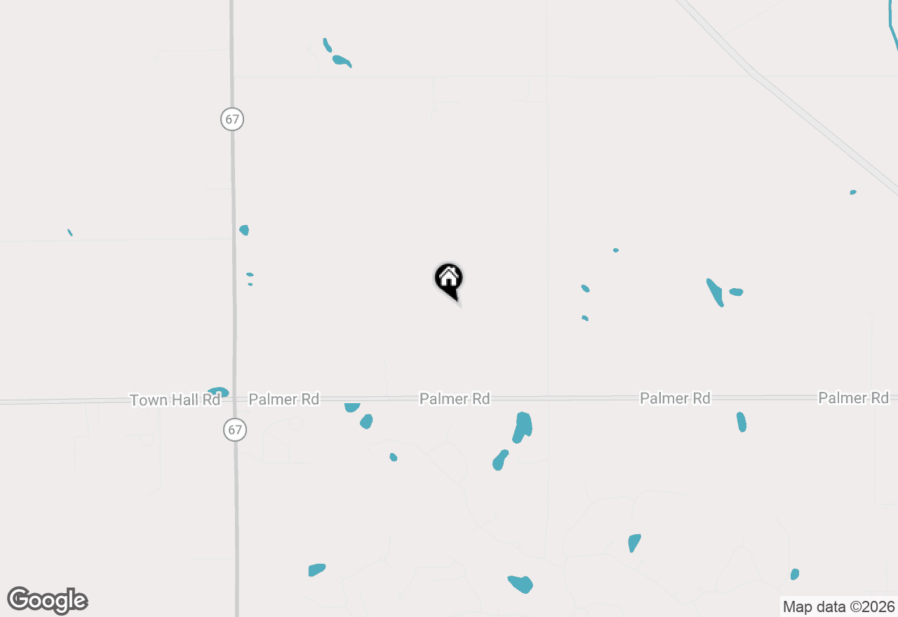 Map of W4604 Palmer Rd, Lake Geneva, WI 53147