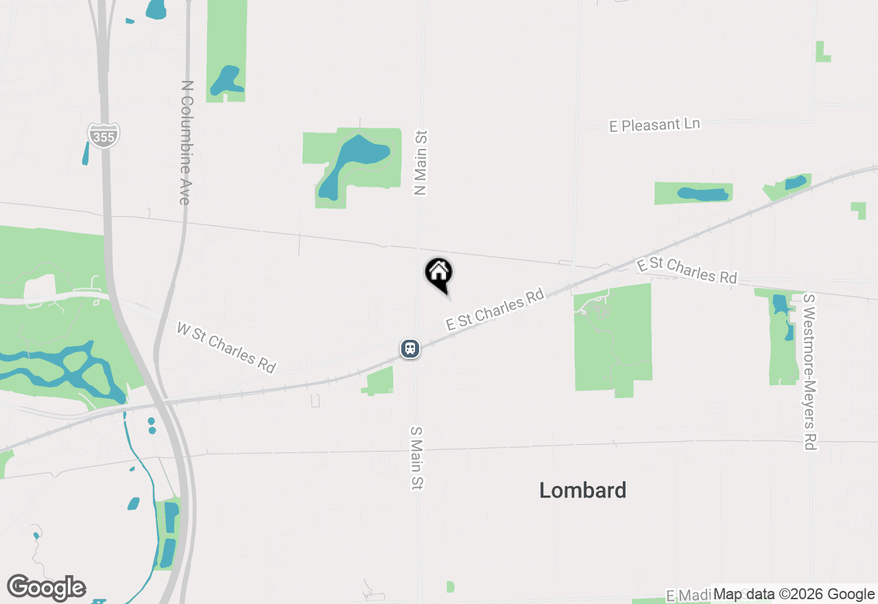 Map of 31 E Grove Street #501, Lombard, IL 60148