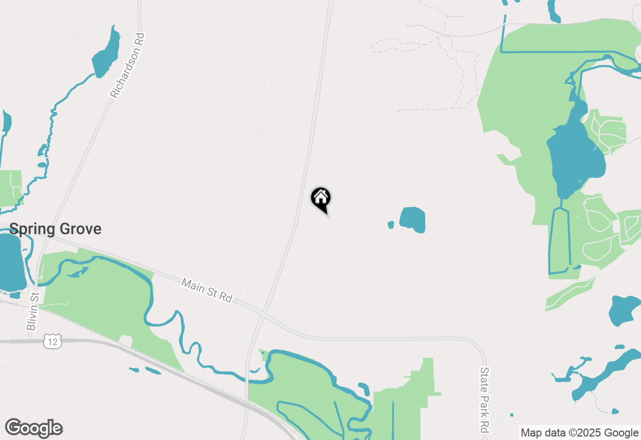 Map of 8145 Carriage Lane, Spring Grove, IL 60081