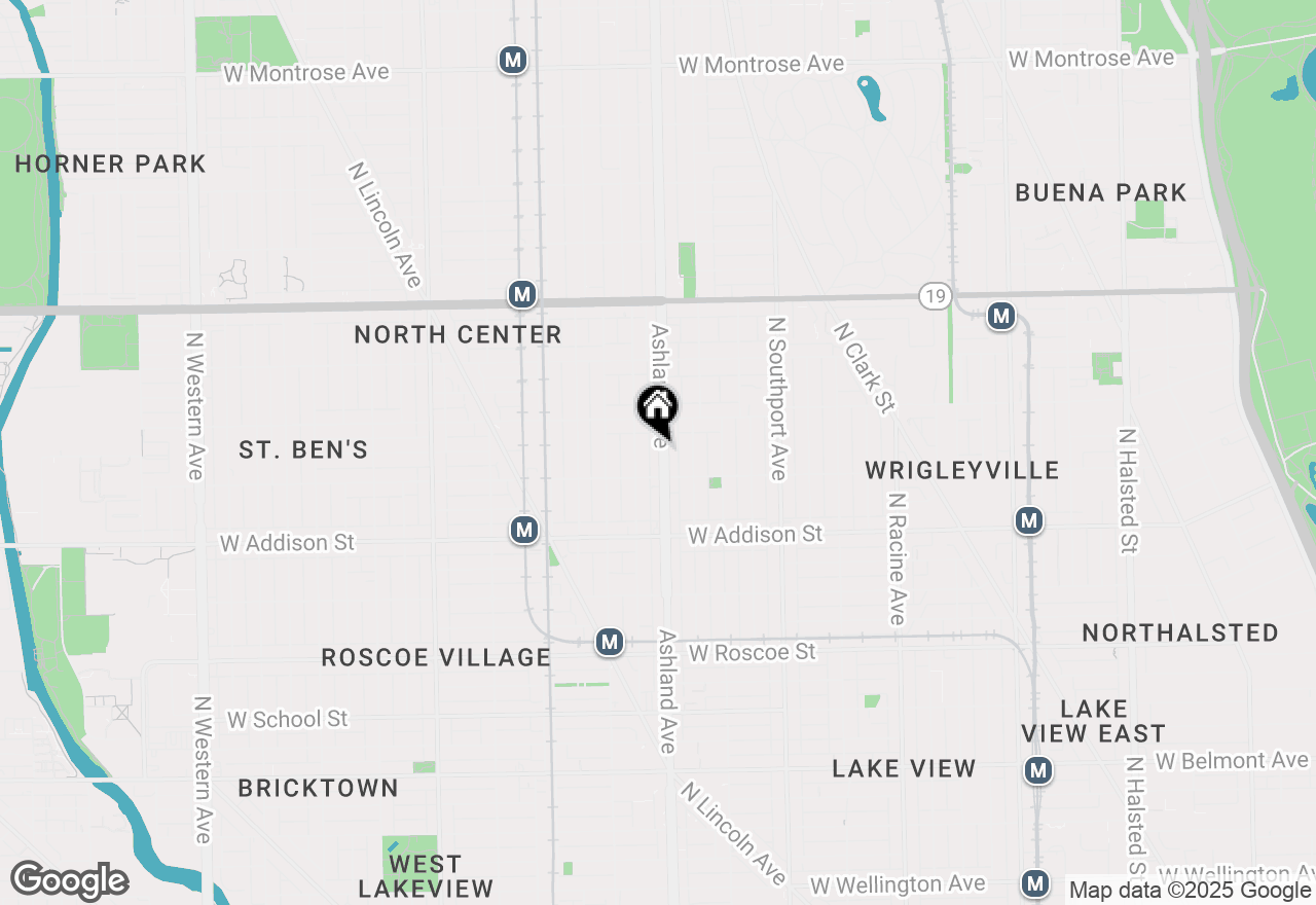 Map of 3726 N Ashland Avenue, Chicago, IL 60613