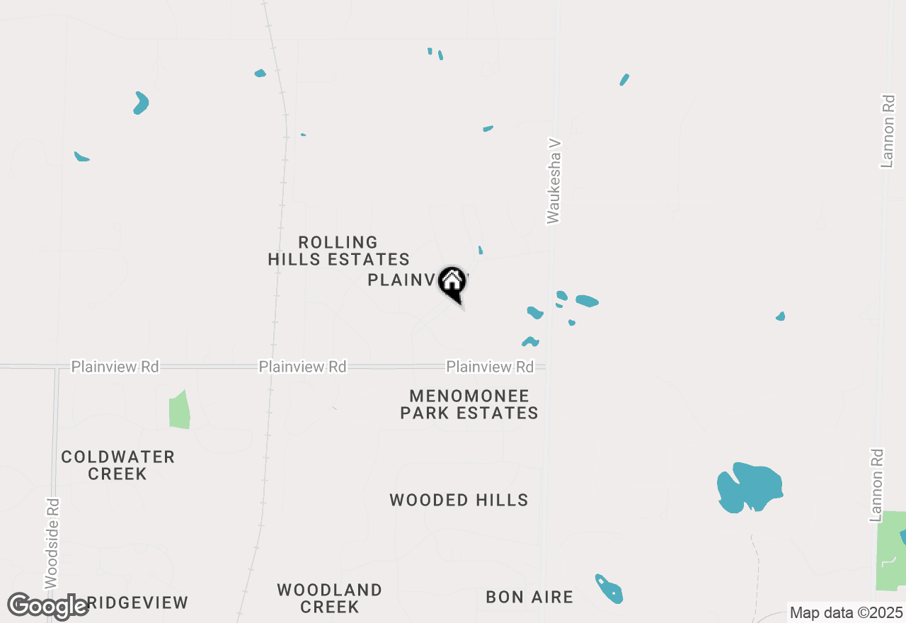 Map of W222N8150 Plainview Pkwy, Lisbon, WI 53089