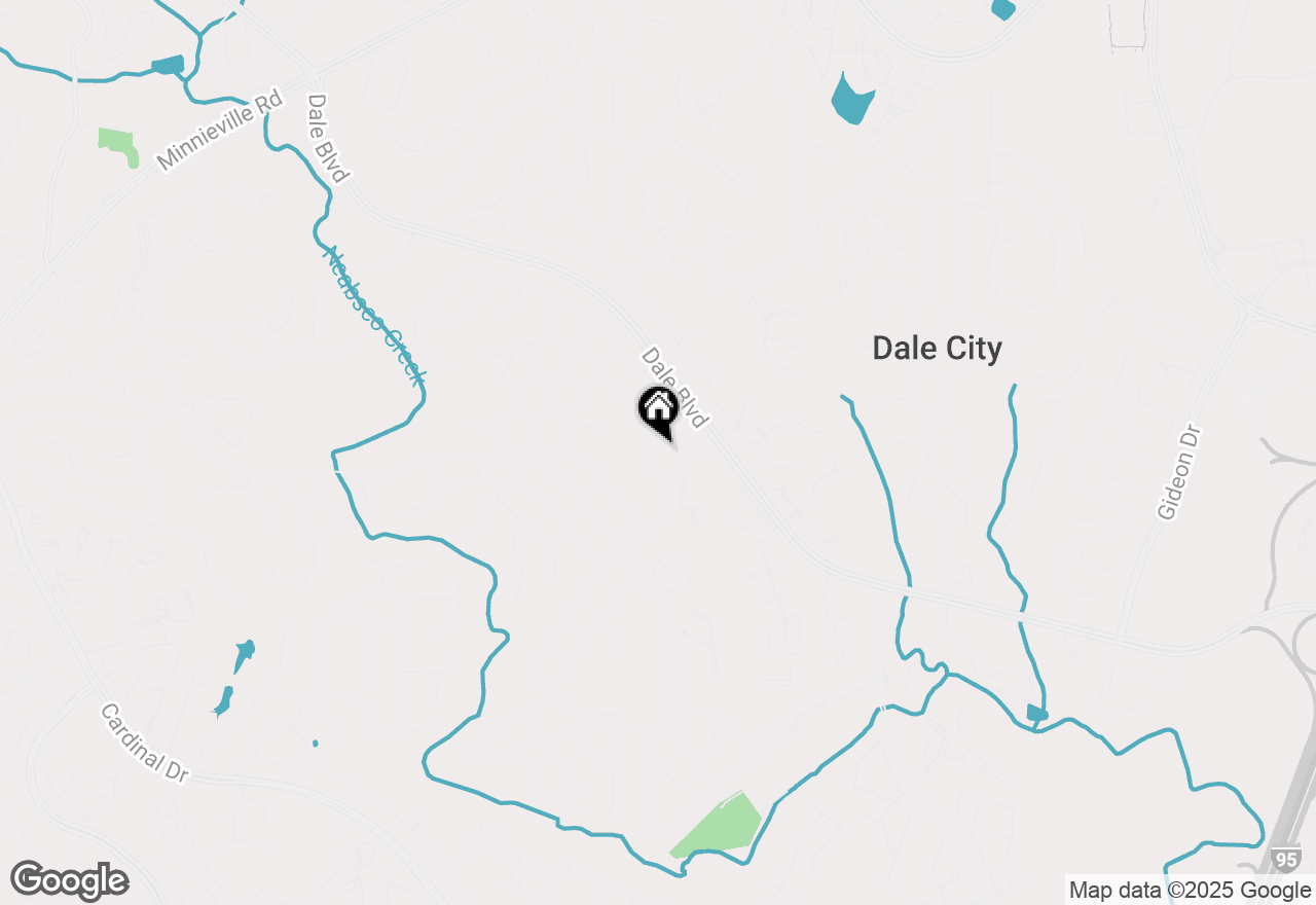 Map of 14709 Dunbar Lane, Woodbridge, VA 22193