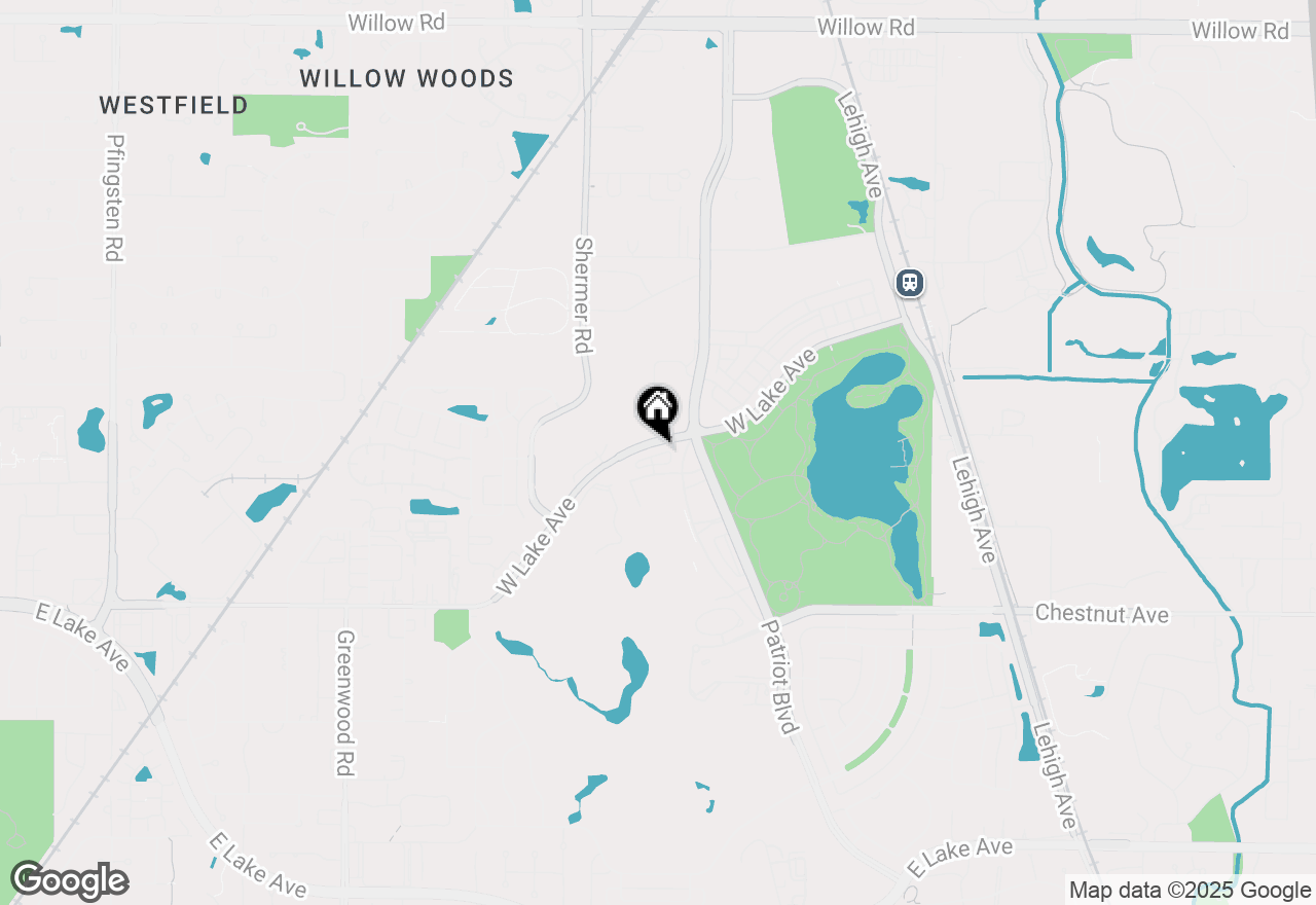 Map of 2081 Valor Court, Glenview, IL 60025