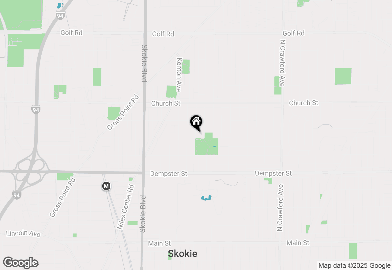 Map of 9016 Kilbourn Avenue, Skokie, IL 60076