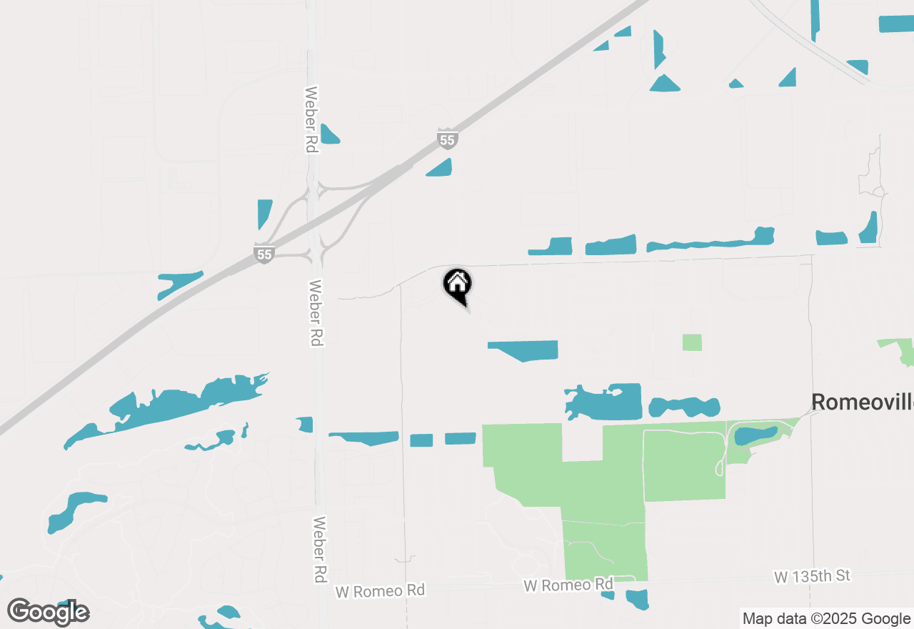 Map of 662 Elizabeth Court, Romeoville, IL 60446