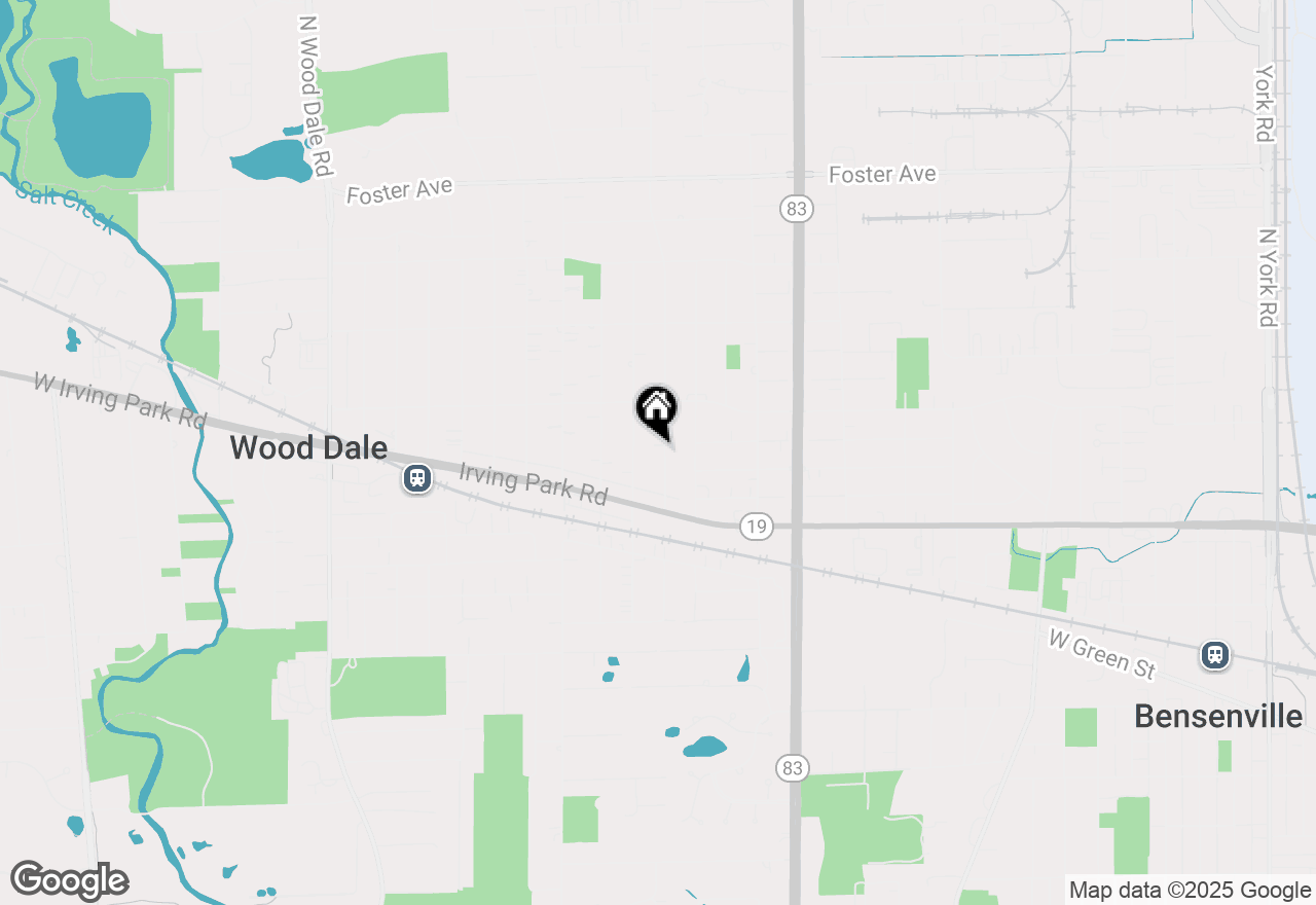 Map of 278 N Edgewood Avenue, Wood Dale, IL 60191